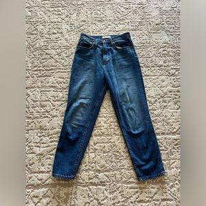 Madewell the mom Jean